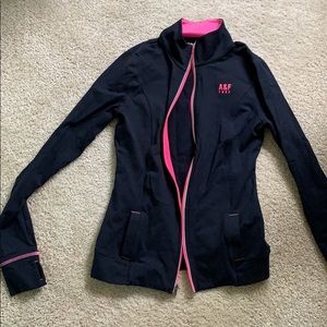 NWOT Abercrombie athletic zip up